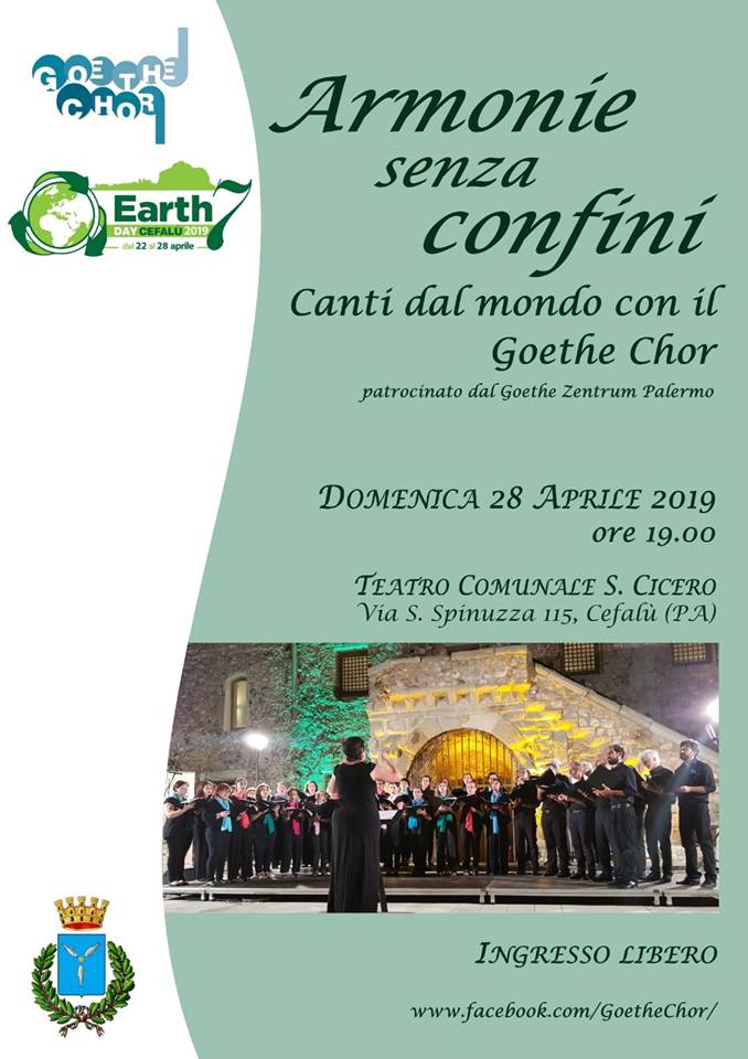 Goethe Chor  in concerto - earth day cefalu 