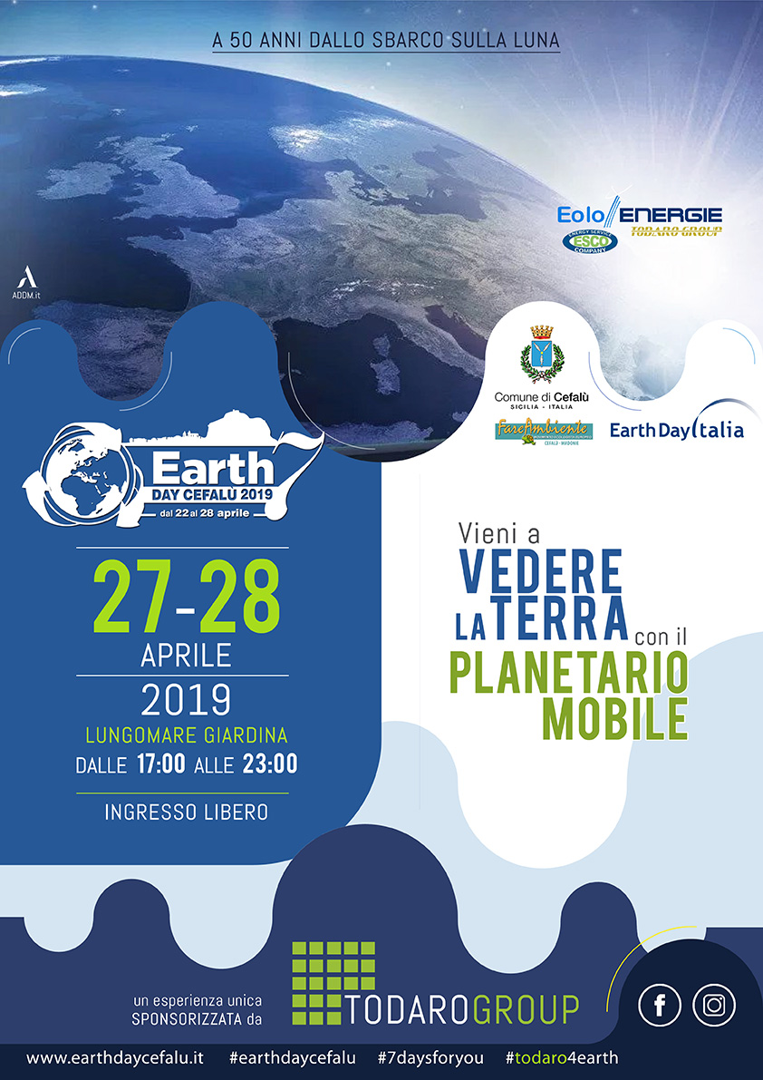 Earth Day Cefalu - Planetarium mobile